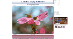 Desktop Screenshot of billsphotooftheday.com